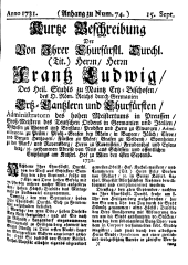 Wiener Zeitung 17310915 Seite: 9