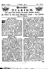 Wiener Zeitung 17340526 Seite: 1