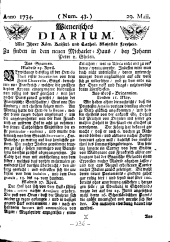 Wiener Zeitung 17340529 Seite: 1