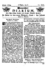 Wiener Zeitung 17340710 Seite: 1