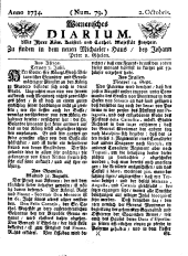 Wiener Zeitung 17341002 Seite: 1