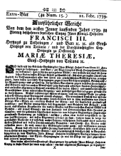 Wiener Zeitung 17390221 Seite: 11