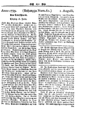 Wiener Zeitung 17390801 Seite: 9