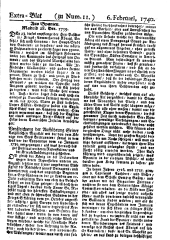 Wiener Zeitung 17400206 Seite: 11