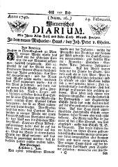 Wiener Zeitung 17400224 Seite: 1