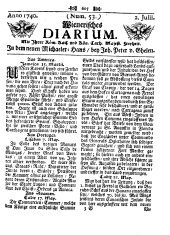 Wiener Zeitung 17400702 Seite: 1