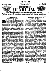 Wiener Zeitung 17400720 Seite: 1