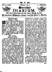 Wiener Zeitung 17401001 Seite: 1