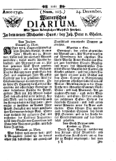 Wiener Zeitung 17401224 Seite: 1