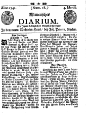 Wiener Zeitung 17410304 Seite: 1