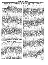 Wiener Zeitung 17410429 Seite: 9