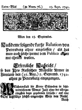 Wiener Zeitung 17410923 Seite: 11