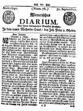 Wiener Zeitung 17410930 Seite: 1