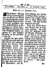 Wiener Zeitung 17420117 Seite: 9