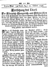 Wiener Zeitung 17421020 Seite: 13