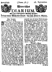 Wiener Zeitung 17430928 Seite: 1