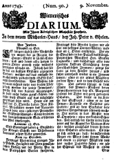 Wiener Zeitung 17431109 Seite: 1