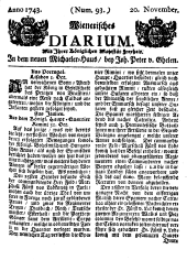 Wiener Zeitung 17431120 Seite: 1