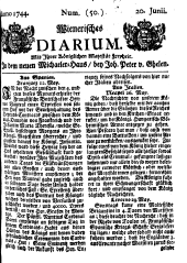 Wiener Zeitung 17440620 Seite: 1