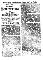 Wiener Zeitung 17440704 Seite: 9