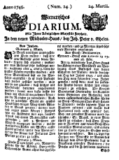 Wiener Zeitung 17450324 Seite: 1