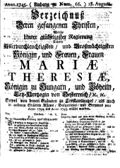 Wiener Zeitung 17450818 Seite: 9