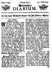 Wiener Zeitung 17451030 Seite: 1