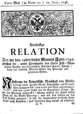 Wiener Zeitung 17460625 Seite: 13