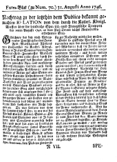 Wiener Zeitung 17460831 Seite: 13