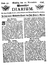 Wiener Zeitung 17461112 Seite: 1