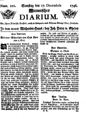 Wiener Zeitung 17461217 Seite: 1