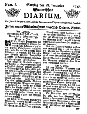 Wiener Zeitung 17470128 Seite: 1