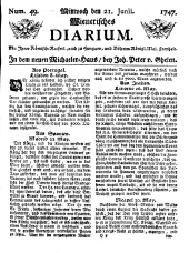 Wiener Zeitung 17470621 Seite: 1