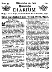 Wiener Zeitung 17470712 Seite: 1