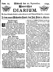 Wiener Zeitung 17470920 Seite: 1