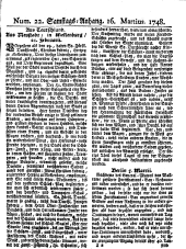 Wiener Zeitung 17480316 Seite: 9