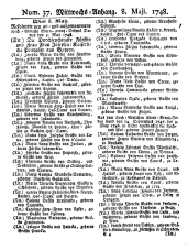 Wiener Zeitung 17480508 Seite: 9