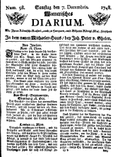 Wiener Zeitung 17481207 Seite: 1