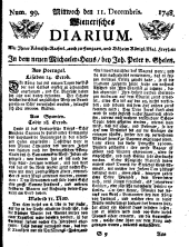 Wiener Zeitung 17481211 Seite: 1