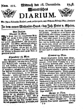 Wiener Zeitung 17481218 Seite: 1