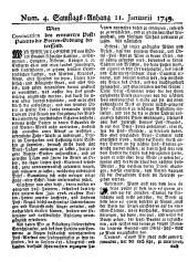 Wiener Zeitung 17490111 Seite: 9