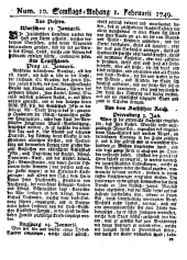 Wiener Zeitung 17490201 Seite: 9
