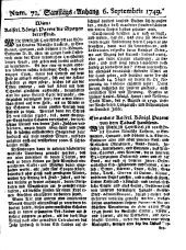 Wiener Zeitung 17490906 Seite: 9