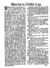 Wiener Zeitung 17491101 Seite: 14