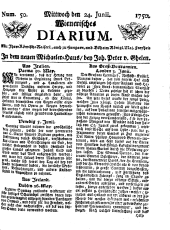 Wiener Zeitung 17500624 Seite: 1