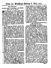 Wiener Zeitung 17510508 Seite: 9