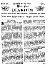 Wiener Zeitung 17510929 Seite: 1