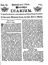 Wiener Zeitung 17511006 Seite: 1