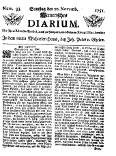 Wiener Zeitung 17511120 Seite: 1
