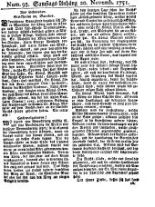 Wiener Zeitung 17511120 Seite: 9